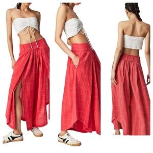 NWOT Free People Lunar Cove Wide Leg Pants
